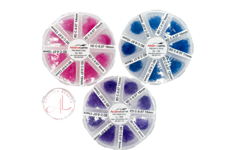 Color -  Pre-Made Volume Lashes Fans  - Mixed Sizes