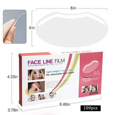 Disposable Shower Face Shields - Image 2