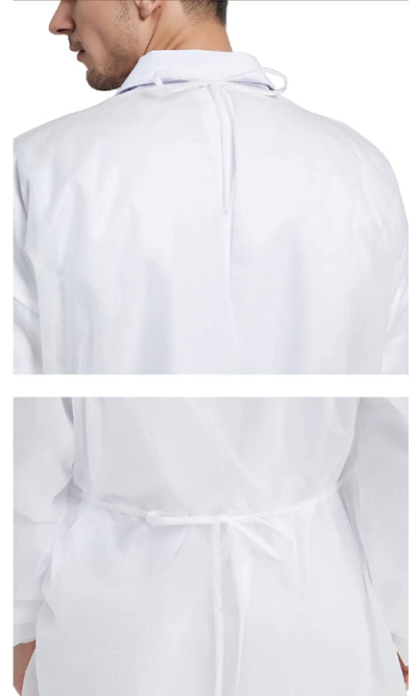 Disposable Polypropylene Gown- 10psc - Image 3