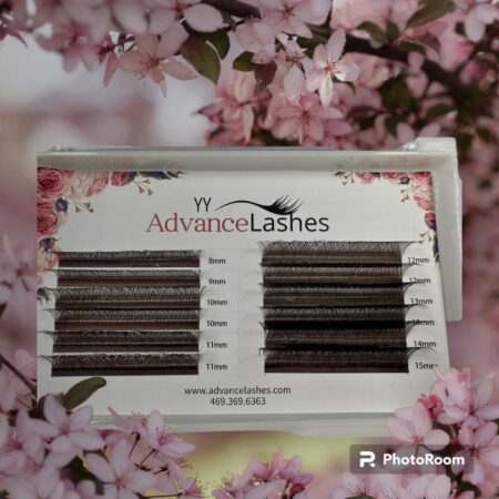 BROWN YY - Flower Lash - Mixed Size